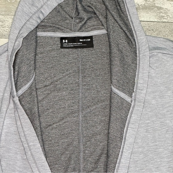 Under Armour Gray Open Cardigan Wrap - Small - Picture 8 of 11